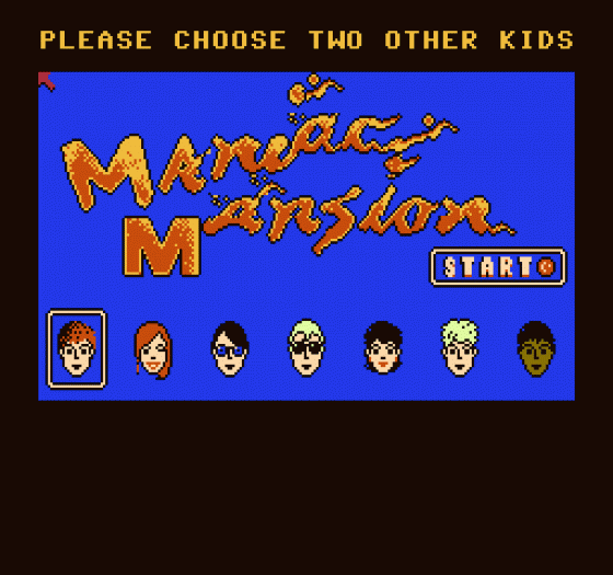 Maniac Mansion Screenshot 20 (Nintendo (US Version))