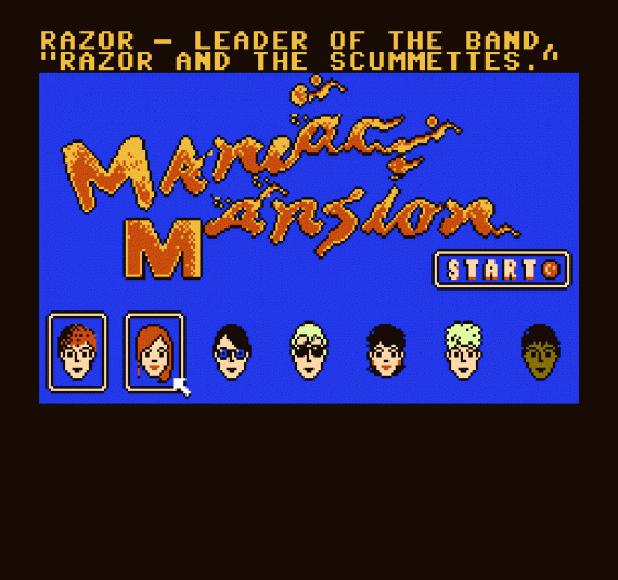 Maniac Mansion Screenshot 22 (Nintendo (US Version))