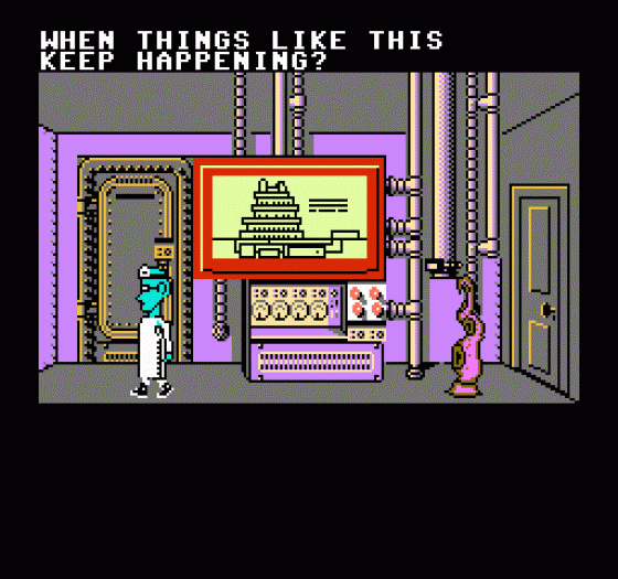 Maniac Mansion Screenshot 192 (Nintendo (US Version))