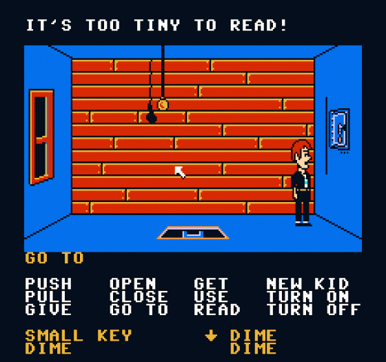 Maniac Mansion Screenshot 214 (Nintendo (US Version))