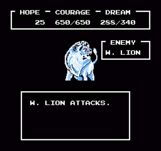 Ghost Lion Screenshot 491 (Nintendo (US Version))