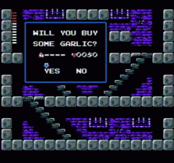 Castlevania II: Simon's Quest Screenshot 136 (Nintendo (US Version))