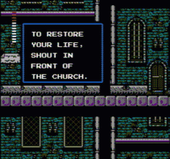 Castlevania II: Simon's Quest Screenshot 152 (Nintendo (US Version))