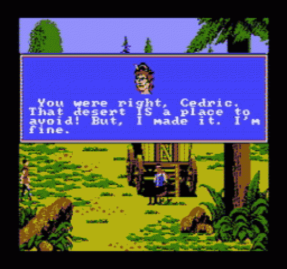 King's Quest V: Absence Makes The Heart Go Yonder! Screenshot 174 (Nintendo (US Version))