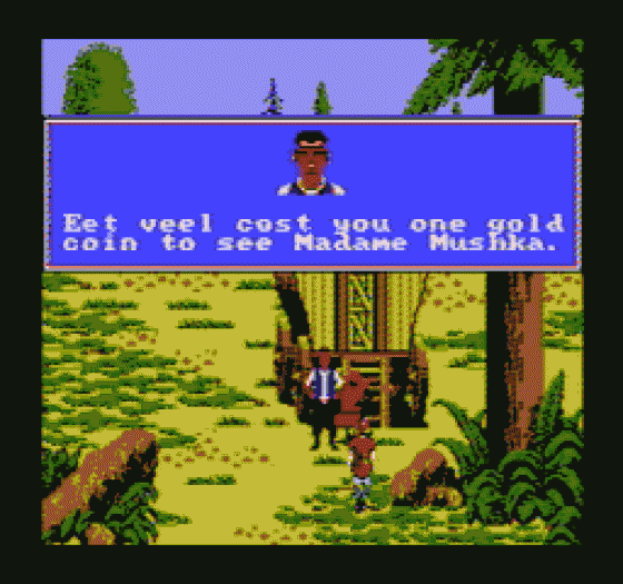 King's Quest V: Absence Makes The Heart Go Yonder! Screenshot 175 (Nintendo (US Version))