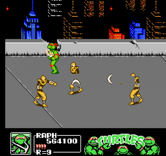 Teenage Mutant Ninja Turtles 3: The Manhattan Project Screenshot 7 (Nintendo (US Version))