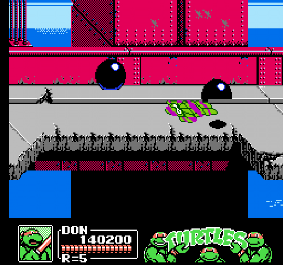 Teenage Mutant Ninja Turtles 3: The Manhattan Project Screenshot 18 (Nintendo (US Version))