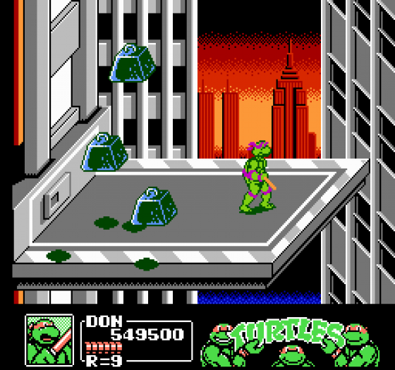 Teenage Mutant Ninja Turtles 3: The Manhattan Project Screenshot 23 (Nintendo (US Version))