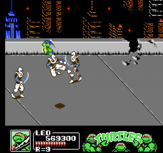 Teenage Mutant Ninja Turtles 3: The Manhattan Project Screenshot 25 (Nintendo (US Version))