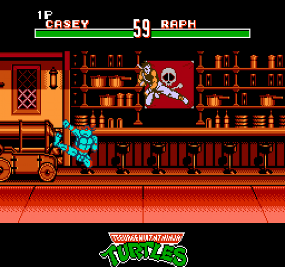 Teenage Mutant Ninja Turtles: Tournament Fighters Screenshot 5 (Nintendo (US Version))