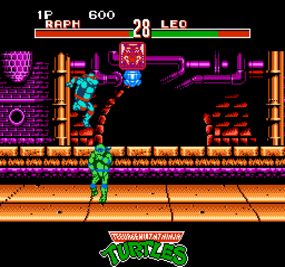Teenage Mutant Ninja Turtles: Tournament Fighters Screenshot 8 (Nintendo (US Version))
