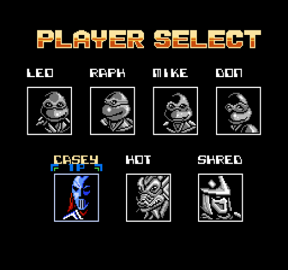 Teenage Mutant Ninja Turtles: Tournament Fighters Screenshot 11 (Nintendo (US Version))