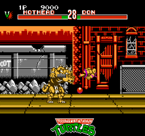 Teenage Mutant Ninja Turtles: Tournament Fighters Screenshot 14 (Nintendo (US Version))