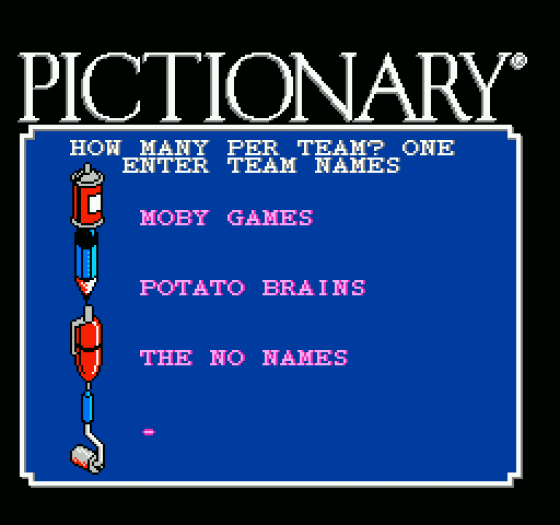 Pictionary Screenshot 12 (Nintendo (US Version))