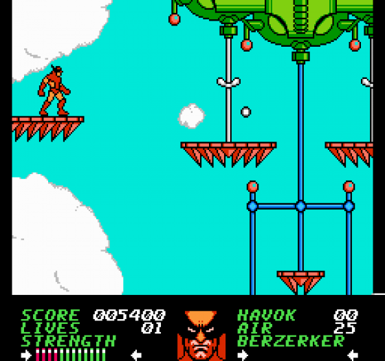 Wolverine Screenshot 7 (Nintendo (US Version))
