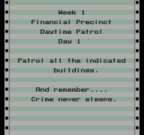 Motor City Patrol Screenshot 6 (Nintendo (US Version))
