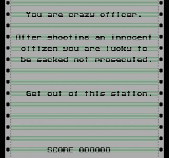 Motor City Patrol Screenshot 7 (Nintendo (US Version))