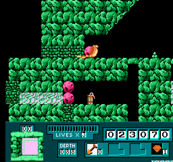 Digger T. Rock: Legend Of The Lost City Screenshot 8 (Nintendo (US Version))