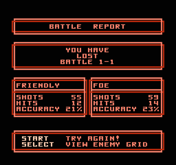 Battleship Screenshot 20 (Nintendo (US Version))