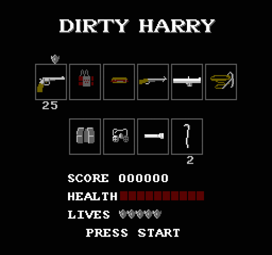 Dirty Harry Screenshot 13 (Nintendo (US Version))