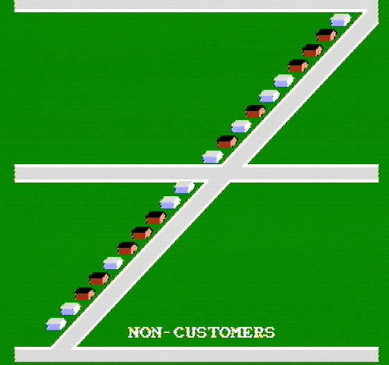 Paperboy Screenshot 6 (Nintendo (US Version))