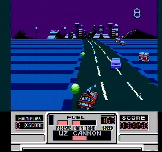 RoadBlasters Screenshot 6 (Nintendo (US Version))