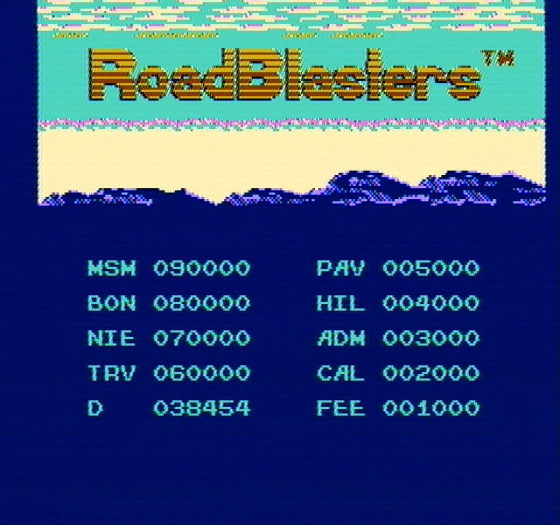 RoadBlasters Screenshot 8 (Nintendo (US Version))