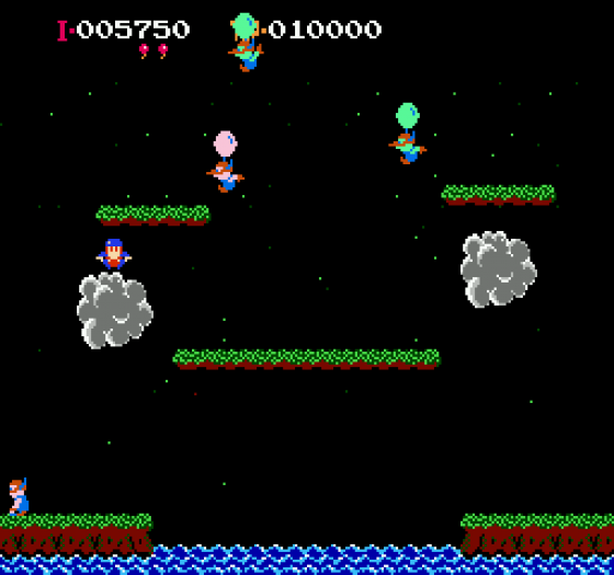 Balloon Fight Screenshot 5 (Nintendo (US Version))