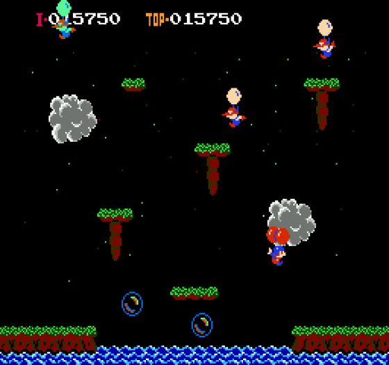Balloon Fight Screenshot 7 (Nintendo (US Version))