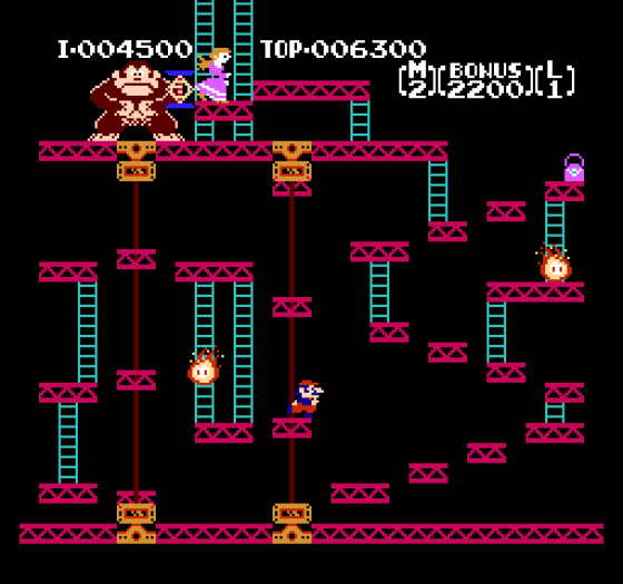 Donkey Kong Screenshot 5 (Nintendo (US Version))