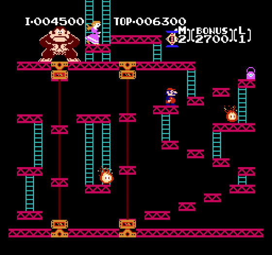 Donkey Kong Screenshot 6 (Nintendo (US Version))