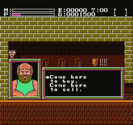 Faxanadu Screenshot 65 (Nintendo (US Version))