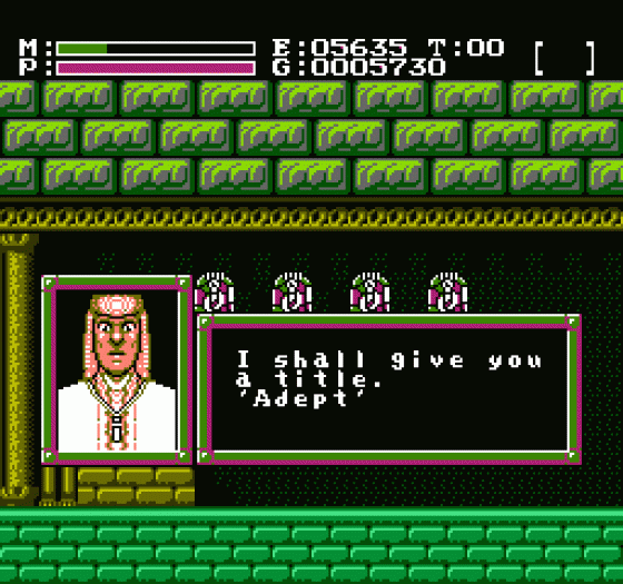 Faxanadu Screenshot 123 (Nintendo (US Version))