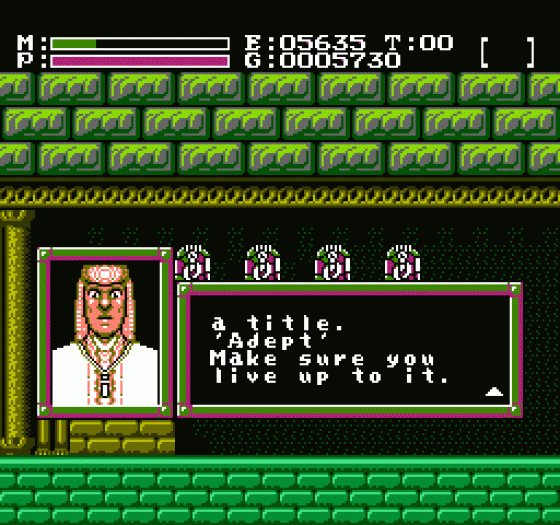 Faxanadu Screenshot 124 (Nintendo (US Version))