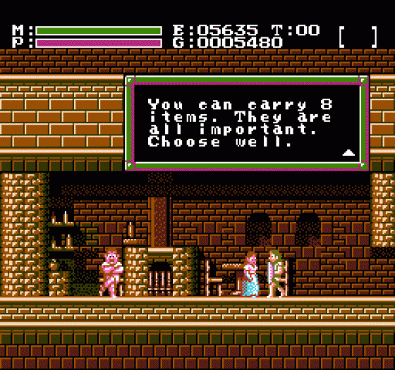 Faxanadu Screenshot 130 (Nintendo (US Version))