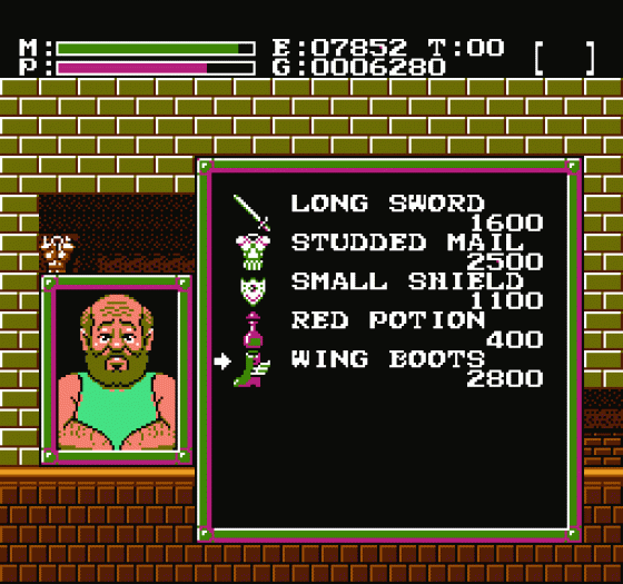 Faxanadu Screenshot 196 (Nintendo (US Version))