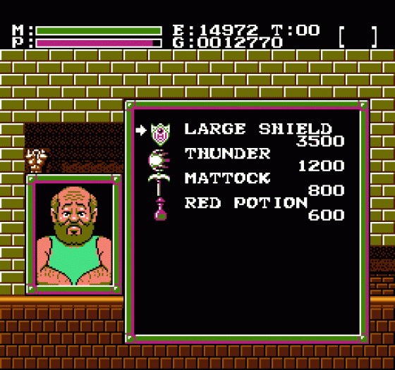 Faxanadu Screenshot 354 (Nintendo (US Version))