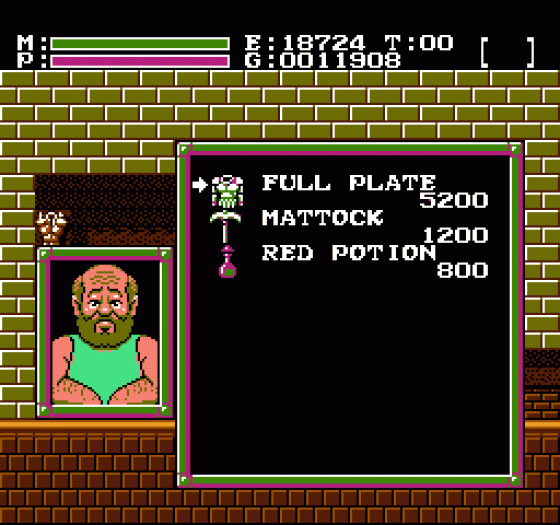 Faxanadu Screenshot 446 (Nintendo (US Version))