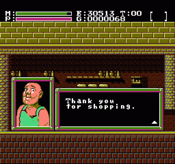 Faxanadu Screenshot 662 (Nintendo (US Version))