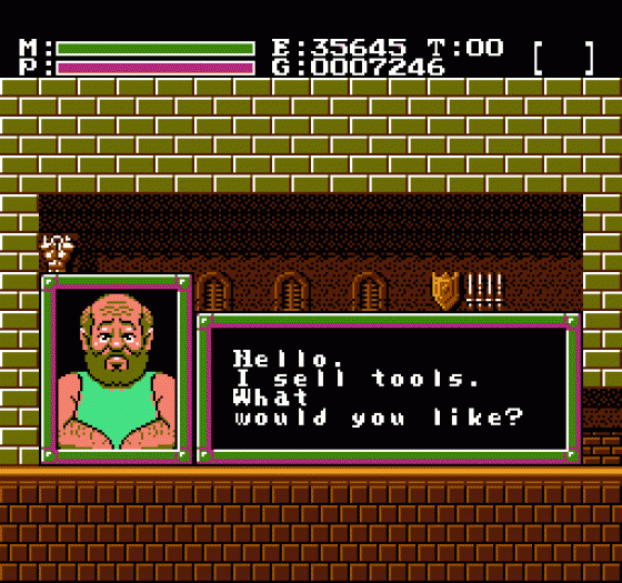 Faxanadu Screenshot 786 (Nintendo (US Version))