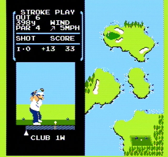 Golf Screenshot 5 (Nintendo (US Version))