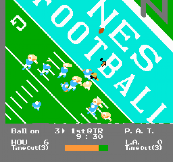 NES Play Action Football Screenshot 7 (Nintendo (US Version))