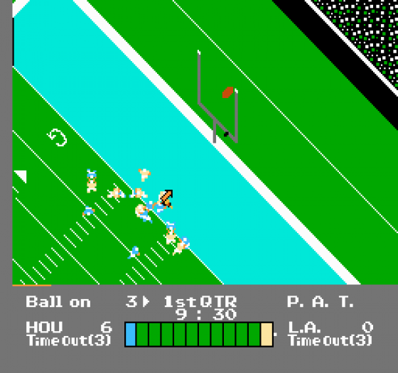 NES Play Action Football Screenshot 8 (Nintendo (US Version))