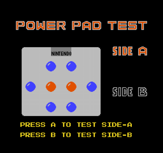 NES PowerPad Test Cart