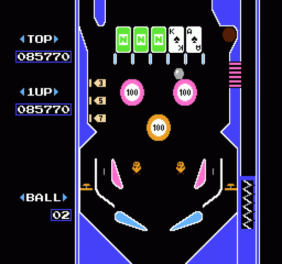 Pinball Screenshot 18 (Nintendo (US Version))