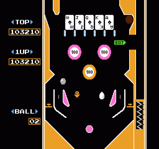 Pinball Screenshot 21 (Nintendo (US Version))