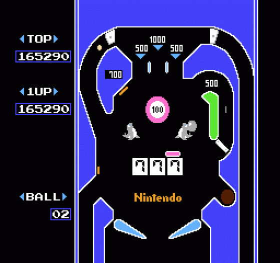 Pinball Screenshot 34 (Nintendo (US Version))