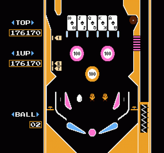 Pinball Screenshot 37 (Nintendo (US Version))