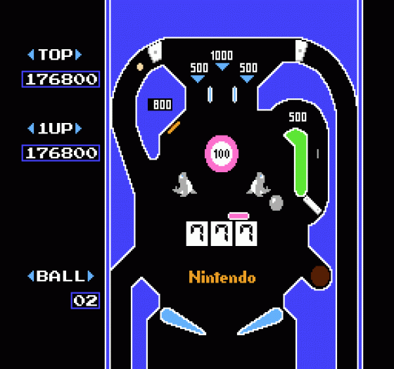 Pinball Screenshot 40 (Nintendo (US Version))