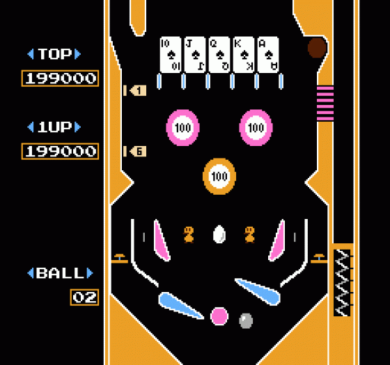 Pinball Screenshot 43 (Nintendo (US Version))